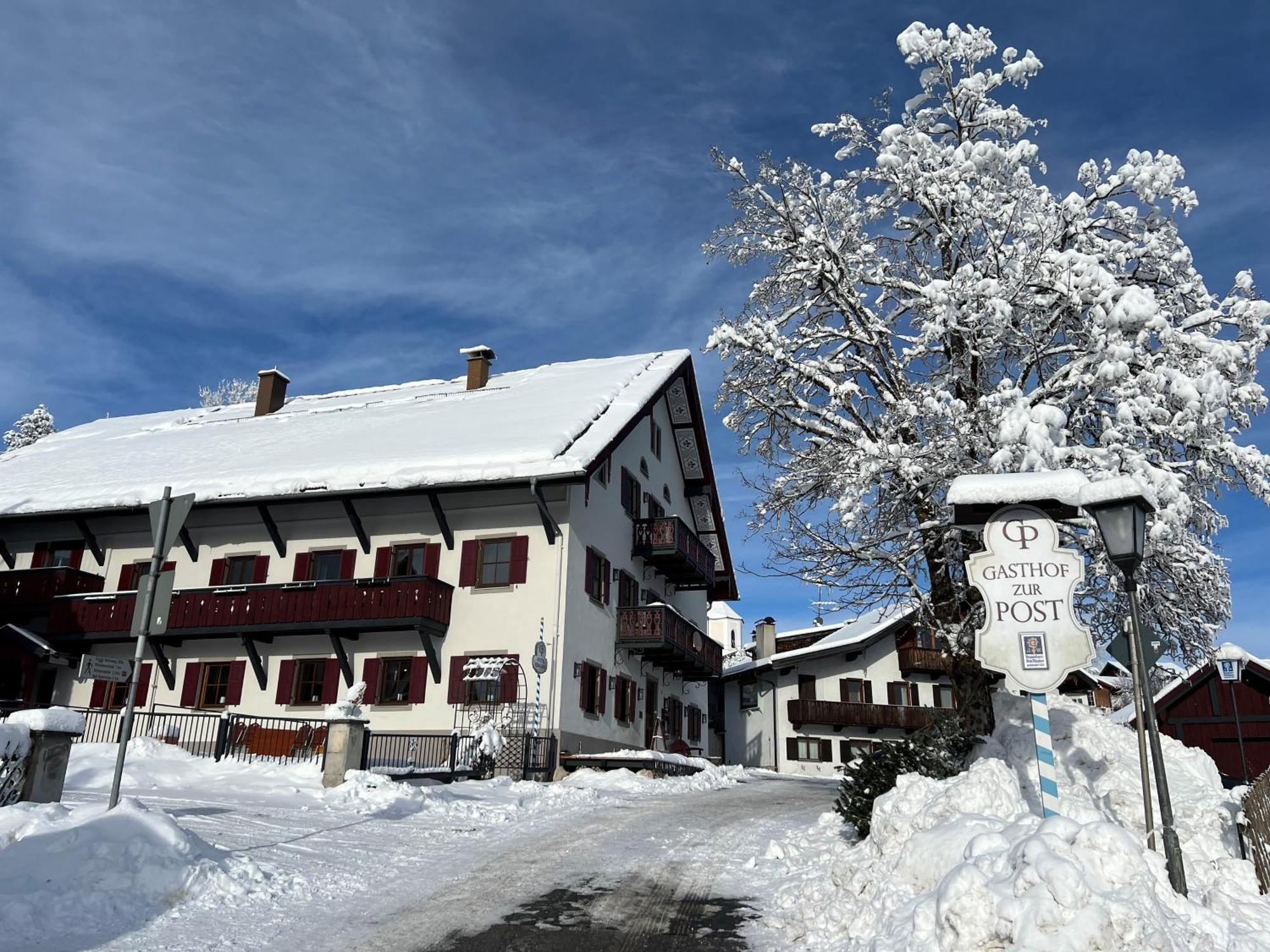 Gasthof Zur Post Saulgrub Kültér fotó
